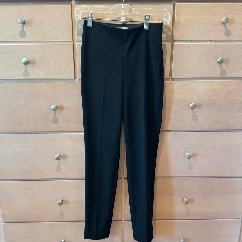 H&M Black Pull-On Stretch Trousers Size 0